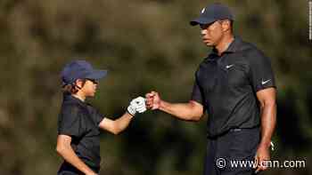 Tiger Woods and his son Charlie finish 2nd at PNC Championship