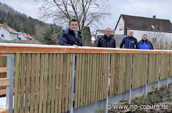 Wallenfels - Voilà, die Angerbrücke ist zurück - Neue Presse Coburg