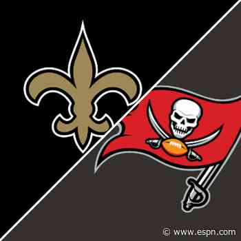 Follow live: Brady, Bucs look to clinch NFC South against Saints