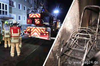 Dresden: Brennende Kinderwagen am Otto-Dix-Ring werden zur Feuer-Falle - Bewohner springen aus dem Fenster! - TAG24
