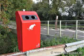 Gemeente plaatst speciale vuilnisbakjes voor hondenpoep