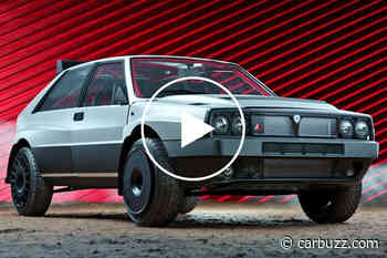 $650k Lancia Delta Safari Restomod Is A Time Capsule Of Cool - CarBuzz