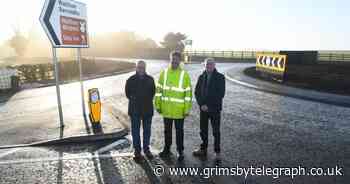 A18 finally reopens with reduced 40mph limit and mobile speed cameras - Grimsby Live