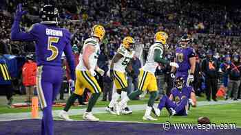 Harbaugh after loss: 2-point call 'gut' decision