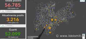 Coronavirus in Trentino, 6 nuovi casi a Ala e Villa Lagarina. Ci sono 43 positivi attivi a Levico. Sono 153 i Comuni del contagio - il Dolomiti