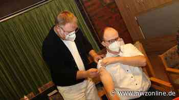 Sonderimpfaktion in Garrel: Erste Spritze bekommt der Bürgermeister - Nordwest-Zeitung