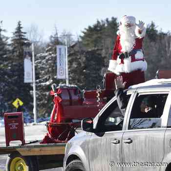 IN PHOTOS: Drive-through Campbellville Santa Claus parade returns - Toronto Star
