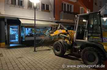 PP Ravensburg: Blitzeinbruch in Juweliergeschäft - Presseportal.de