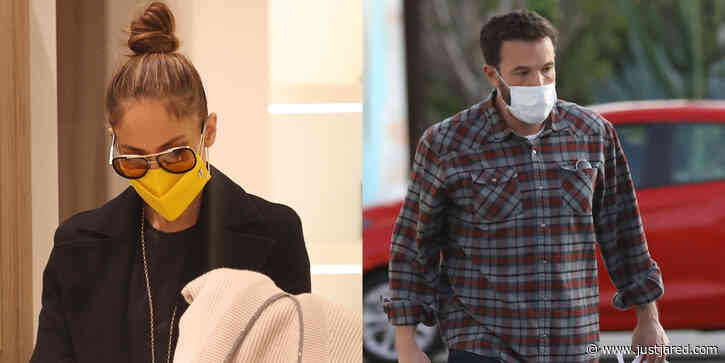 Jennifer Lopez & Ben Affleck Go Holiday Shopping Separately in LA