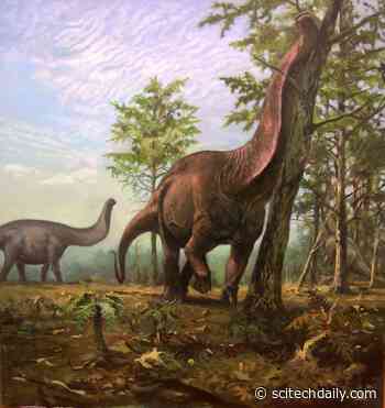 Giant, Long-Necked Sauropod Dinosaurs Were Restricted to More Tropical Regions of Earth