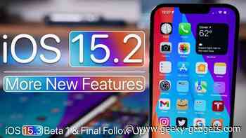 iOS 15.2 follow up (Video)
