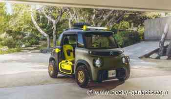 Citroen My Ami Buggy Concept unveiled