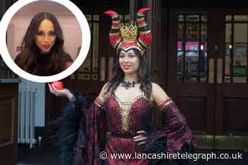 Strictly's Katya Jones arrives in Blackburn for first panto performance