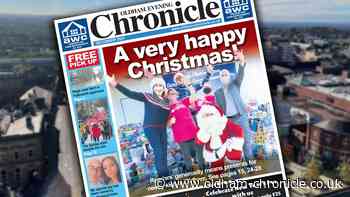The FREE December printed edition of your Oldham Evening Chronicle is available now. - Oldham Chronicle