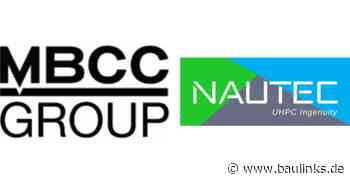 Nautec, ein führender Anbieter von Ultrahochleistungsbeton, wird Teil der MBCC Group