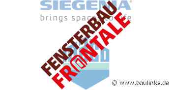 Siegenia Gruppe und Maco Gruppe  planen ohne die Fensterbau Frontale im Frühjahr 2022