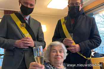 Maria Legrand klinkt op 101ste verjaardag