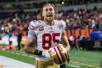 Barrows: George Kittle is on a balance beam year-round ... and it's paying off - The Athletic