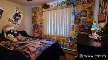 Thinking outside the (cereal) box, this foster parent created a mural for a child in care