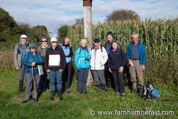 Richard cuts the cake to celebrate Ramblers' 50th - Farnham Herald