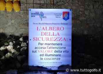 MINTURNO, INAUGURATO L'ALBERO PER LA SICUREZZA SUL LAVORO » Tuttogolfo - Tutto Golfo