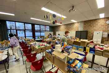 Sint-Gabriëlcollege helpt meer dan honderd gezinnen met voedselpakketten