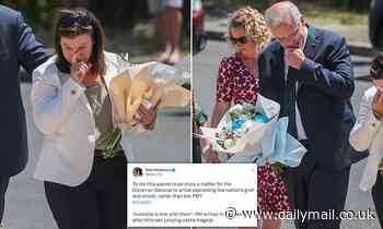 Bizarre furore erupts over Scott Morrison visiting the site of Tasmanian jumping castle tragedy - Daily Mail