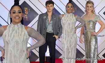 BBC Sports Personality of the Year Awards 2021: Alex Scott, Tom Daley and Laura Kenny lead the stars - Daily Mail