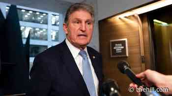 Manchin hits back at White House pressure on Biden plan