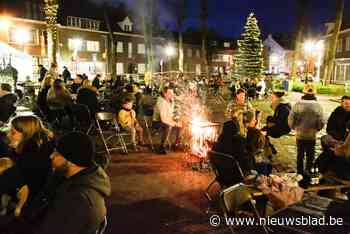 Jeugdraad doet met eerste warme winterbar dorpskern herleven