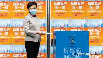 ​Carrie Lam ruft Hongkonger auf, für Hongkongs Frieden und Stabilität zu wählen - Radio China International