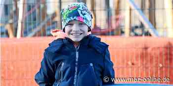 MAZ-Sterntaler: Collin (8) aus Bad Belzig lebt seit seinem Knochenkrebs ohne Hüfte - Märkische Allgemeine Zeitung