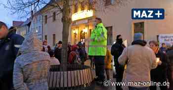 Zweiter Protest-Spaziergang in Bad Belzig mit mehr Teilnehmern - Märkische Allgemeine Zeitung