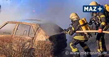 Brandserie in Bad Belzig: drei Löscheinsätze in acht Stunden - Märkische Allgemeine Zeitung