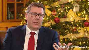 Sask. premier thankful for pandemic progress as 'challenging' 2021 comes to an end