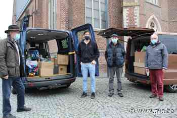 'Hou-Vast' en 'Mama Depot' ontvangen ingezamelde hulpgoederen - Gazet van Antwerpen