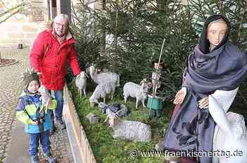 Nicht zu übersehen: Eberns derzeitige Attraktion - Fränkischer Tag