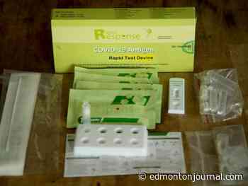 Alberta Health working 'as fast as we can' to restock COVID rapid tests after busy first weekend