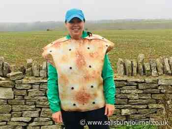 Sally Orange to run 70th marathon dressed as Jacob's cracker - Salisbury Journal