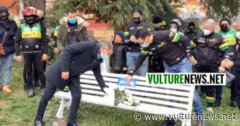 Melfi, "Basta morti in strada"! Inaugurata la Panchina Bianca della 010 Bike - vulturenews.net