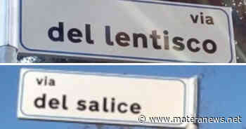 Matera: finalmente anche in questo borgo una adeguata segnaletica! I dettagli - Matera News