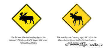 Calgary TikTok star creates new moose signage for Canada highways - signmedia.ca