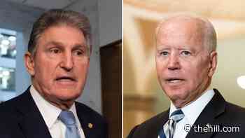Biden's relationship with 'Joe-Joe' Manchin hits the rocks