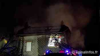 Bruyères - Une maison d'habitation ravagée par un incendie - Epinal infos - Epinal Infos