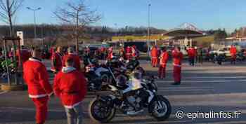 Les pères Noël à moto défilent dans le centre-ville d'Epinal - Epinal infos - Epinal Infos