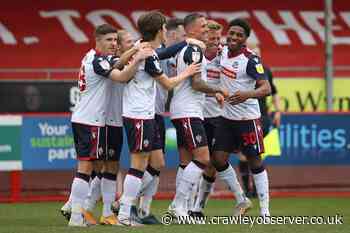 Bolton Wanderers were only one point ahead of Crawley Town at this stage last season and look what they achieved - Crawley Observer