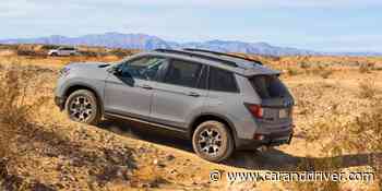 2022 Passport TrailSport Breaks Trail for Honda - Car and Driver