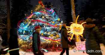 Solstice Tree Tour brightens up the trail at Kincaid Park - Anchorage Daily News