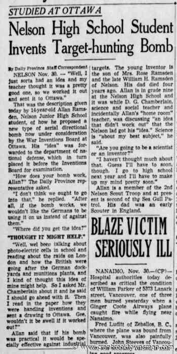 The bomb, the bunker, and the broadcaster: The life of Nelson’s Alan Ramsden - Cranbrook Townsman
