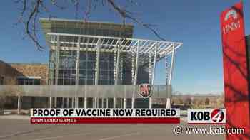 UNM announces COVID-19 vaccine requirement for events at The Pit